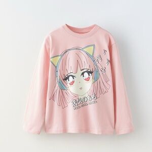 Zara girls Anya shirt